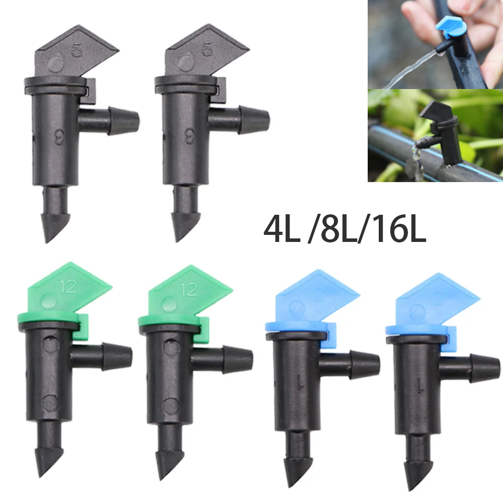 Smart Garden Hose - 20/50pcs 4L/8L/16L/H Garden Irrigation Sprinkler Flag