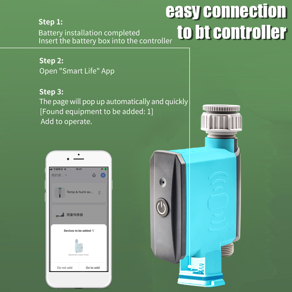 Wifi Irrigation Timer - Intelligent Smartphone Wifi BT Irrigation Controller
