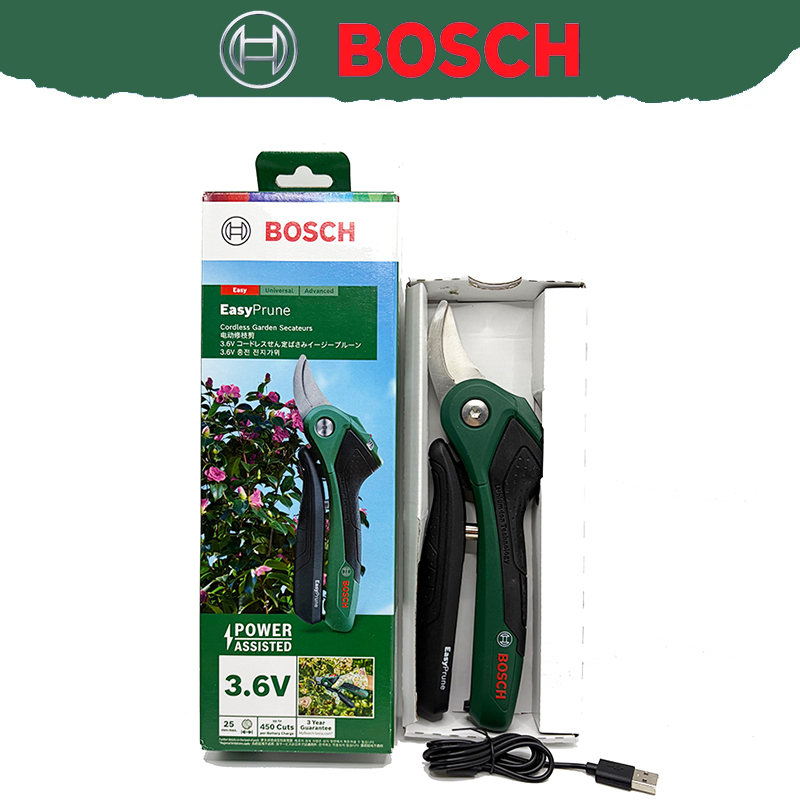 Smart Garden Bosch - Bosch 3.6V Cordless Smart Pruning Shears