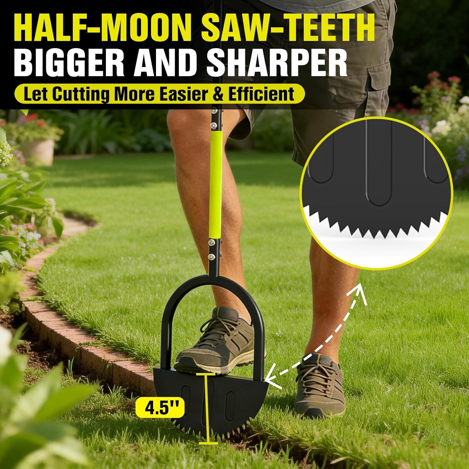 Manual Carbon Steel Edge Trimm - Smart Garden Edging review and price