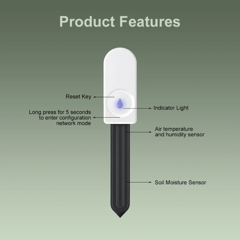 Zigbee Smart Soil Moisture Sen - Smart Garden Moisture Sensor review and price