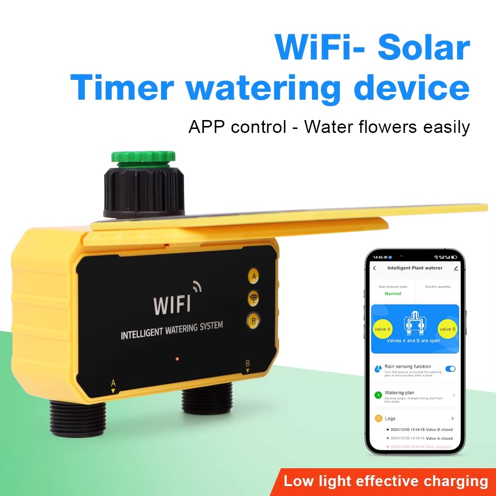 1/2 Outlets WIFI Solar Irrigat - Wifi Irrigation Timer review and price