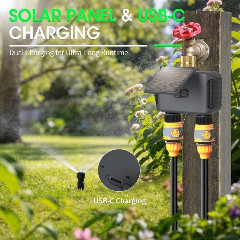 2-Zone Solar Water Timer with  - Wifi Irrigation Timer review and price