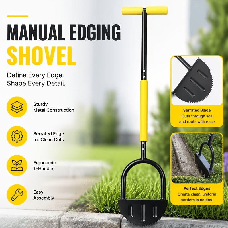 1 Manual Lawn Edging Scissors: - Smart Garden Edging review and price
