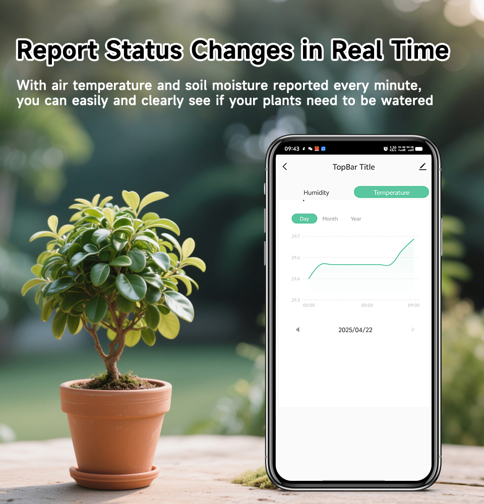 Smart Soil Tester Sensor, Zigb - Smart Garden Moisture Sensor review and price