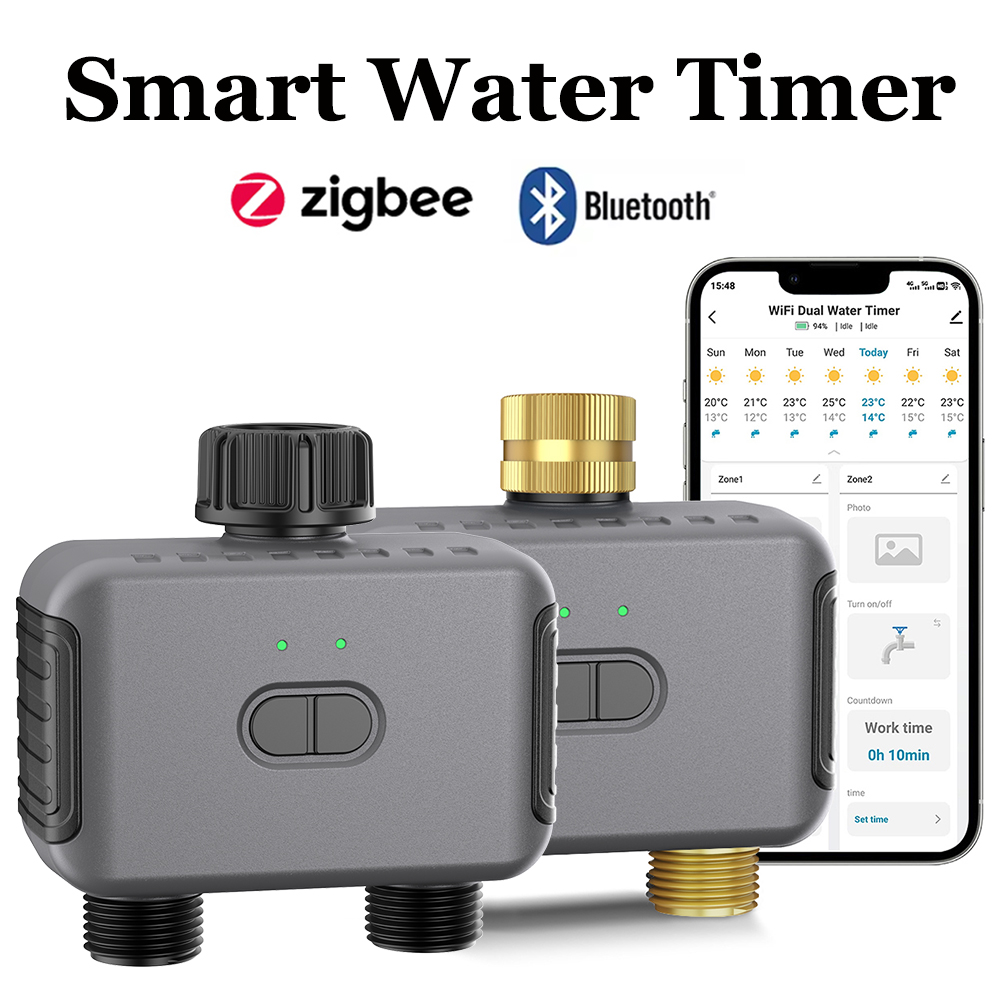 Tuya Smart Water Timer Zigbee/ - Smart Garden Watering review and price