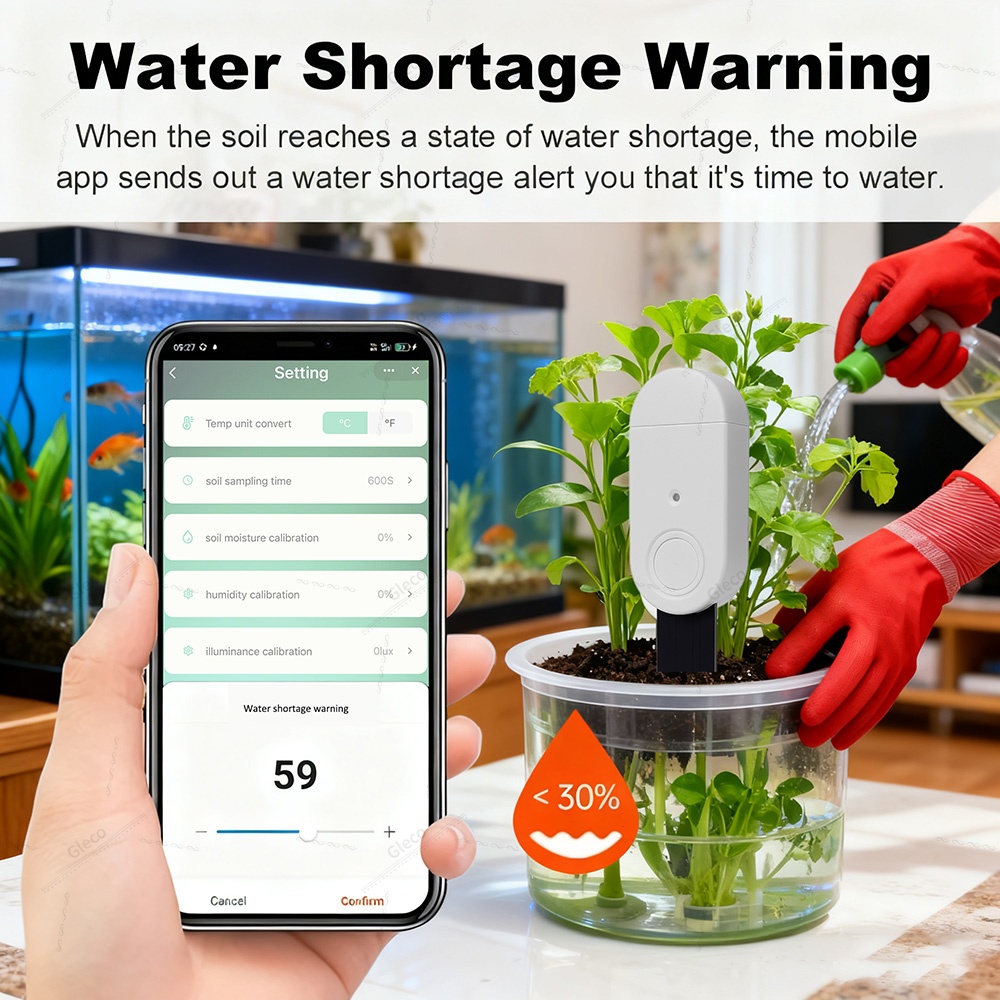 Zigbee Soil Tester Fertility T - Smart Garden Moisture Sensor review and price