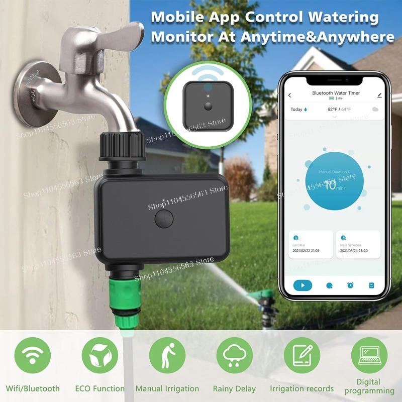 Smart WiFi Garden Watering Tim - Wifi Irrigation Timer review and price