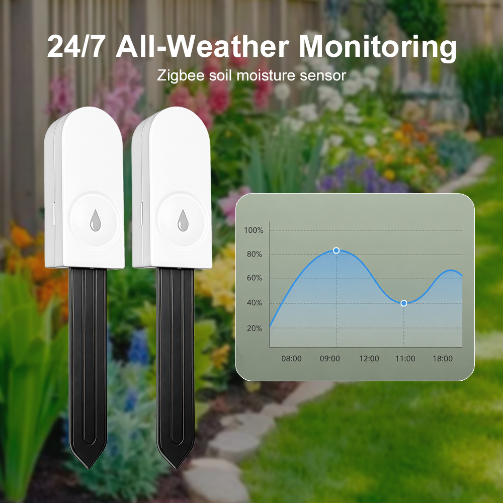 Zigbee 3.0 Soil Moisture Senso - Smart Garden Moisture Sensor review and price