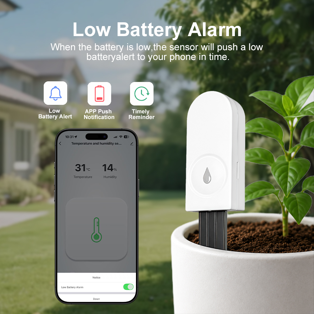 Zigbee 3.0 Soil Moisture Senso - Smart Garden Moisture Sensor review and price