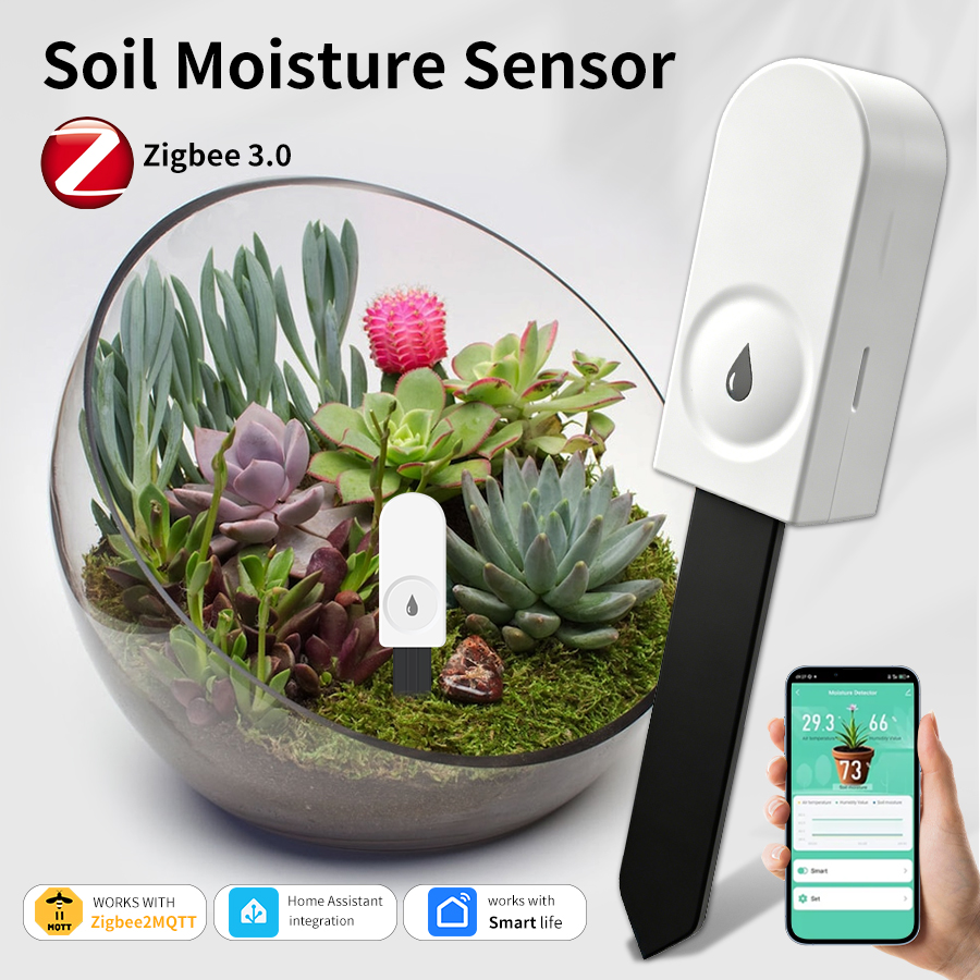 Smart ZigBee Soil Moisture Sen - Smart Garden Moisture Sensor review and price