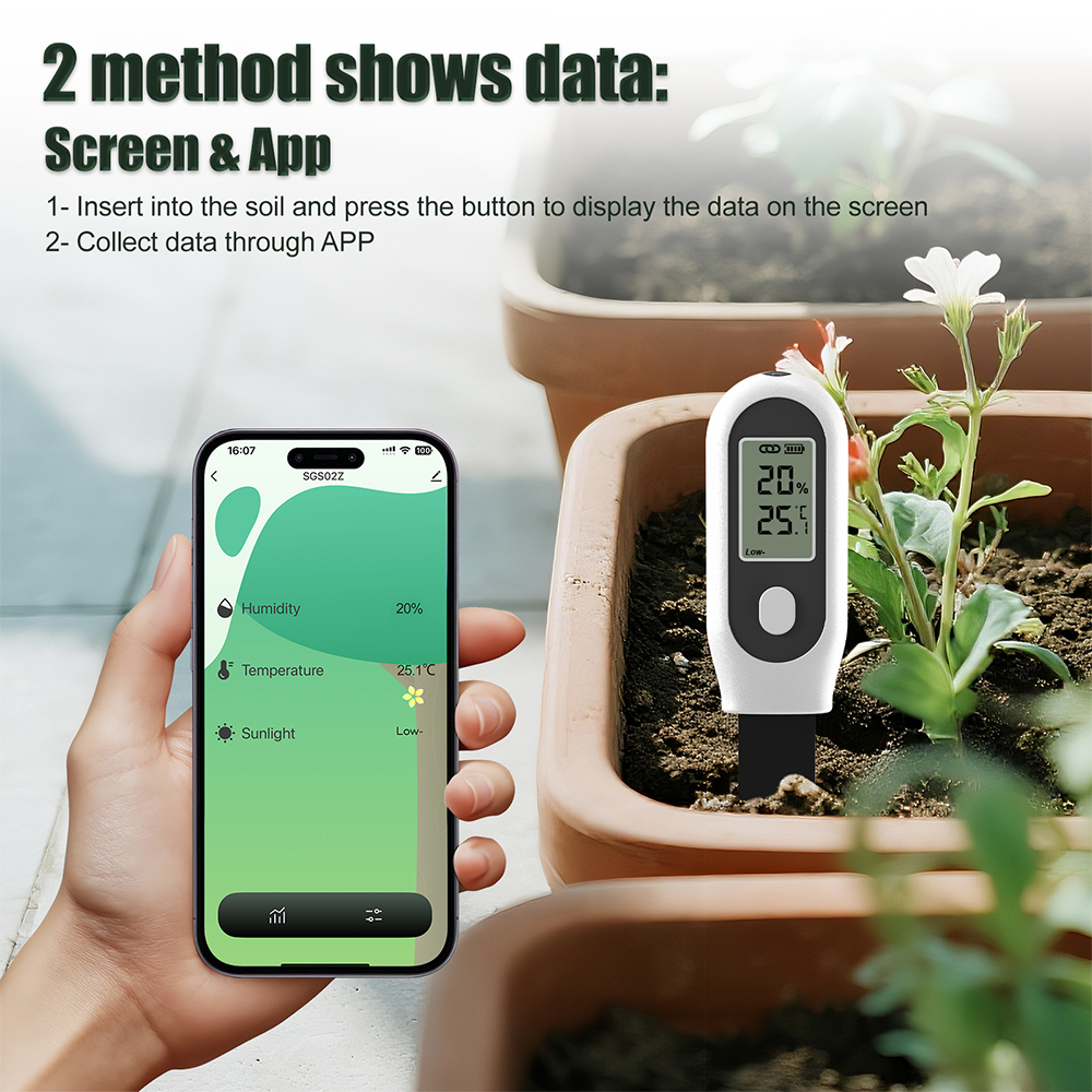 3 in 1 Soil Tester Zigbee Smar - Smart Garden Moisture Sensor review and price