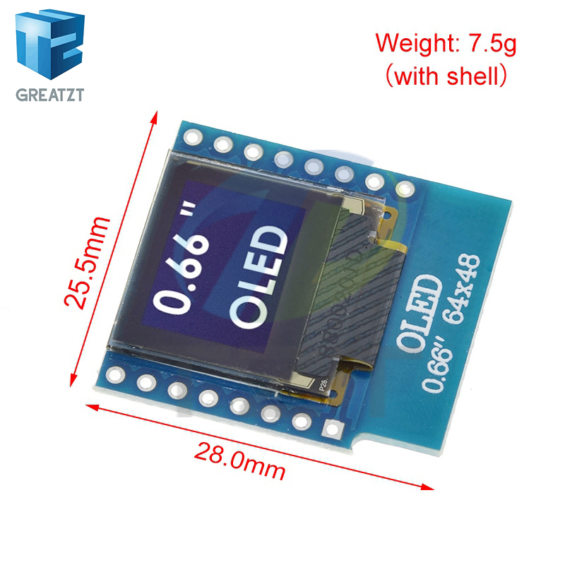 GREATZT 0.66  inch OLED Displa - Smart Garden Esp32 review and price