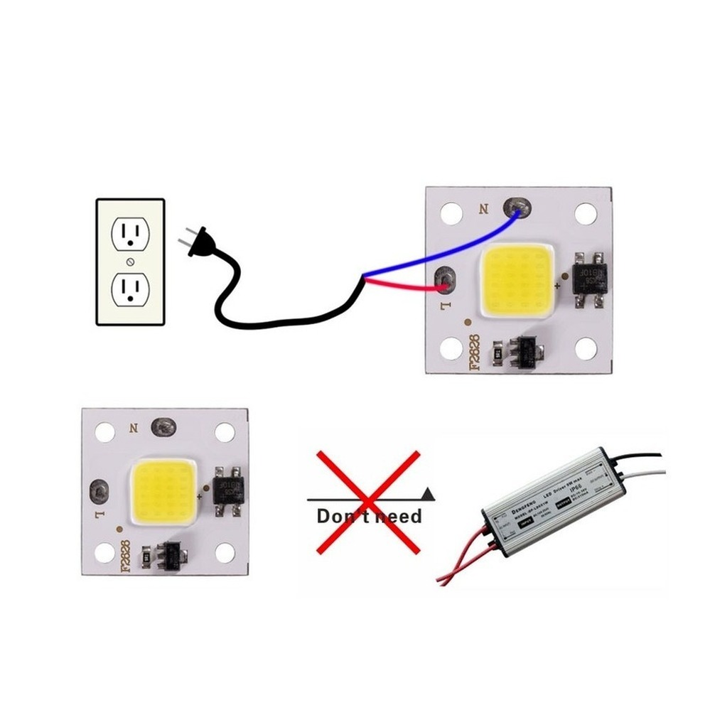 10W COB module 220V LED Chip D - Smart Led Garden review and price