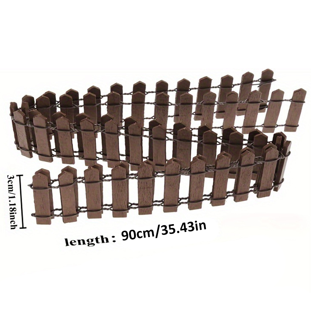 Mini Wooden Fence Set with Smo - Smart Garden Edging review and price
