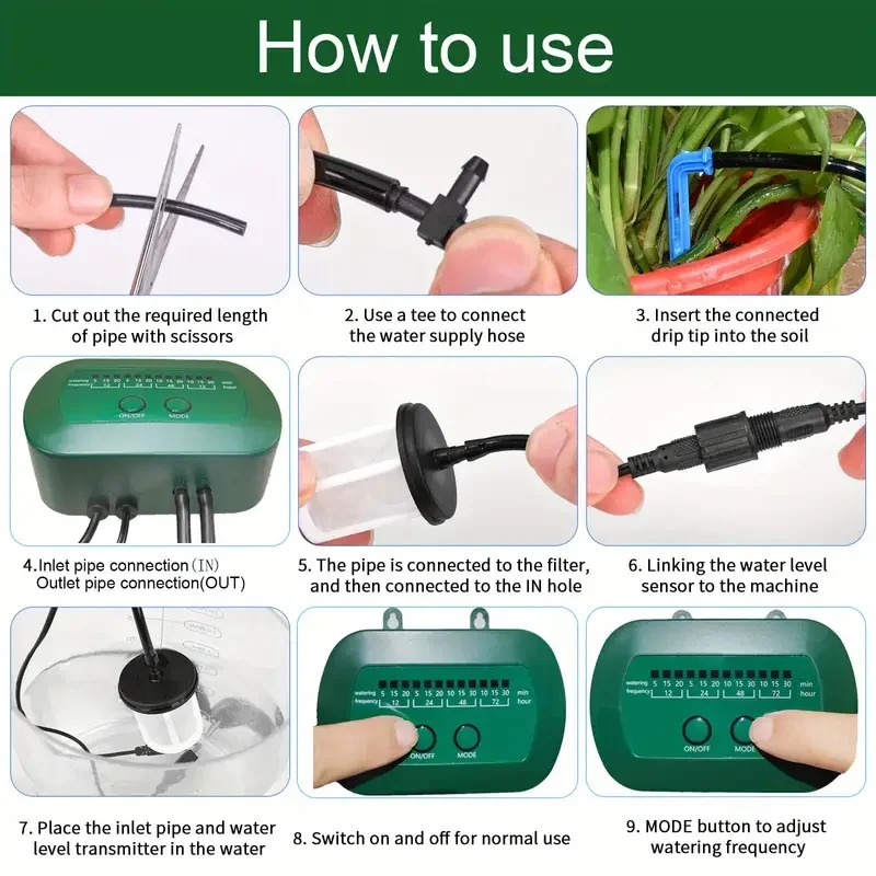 Solar Intelligent Irrigation K - Smart Garden Watering review and price