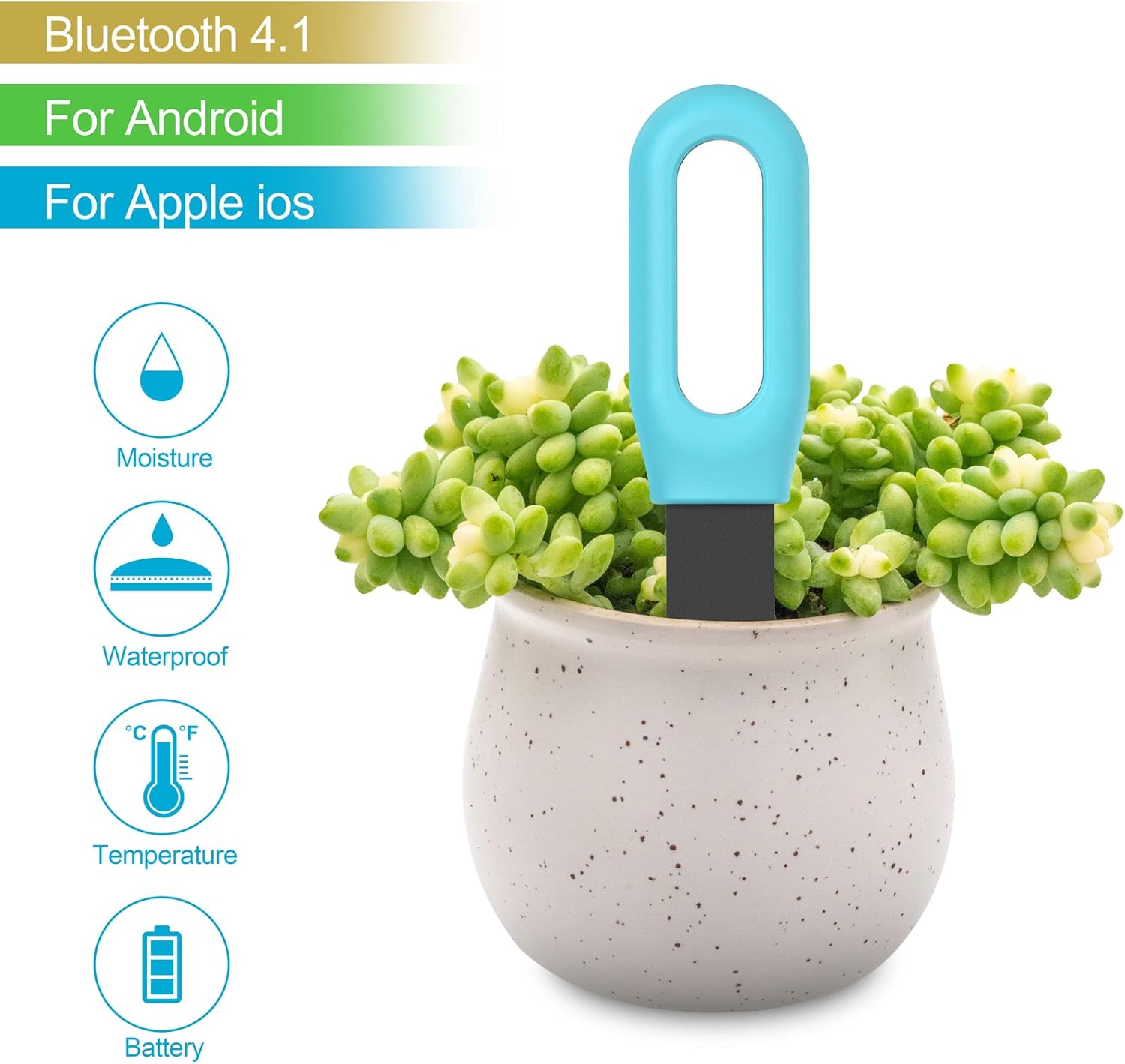 Tuya Bluetooth Zigbee Smart So - Smart Garden Moisture Sensor review and price