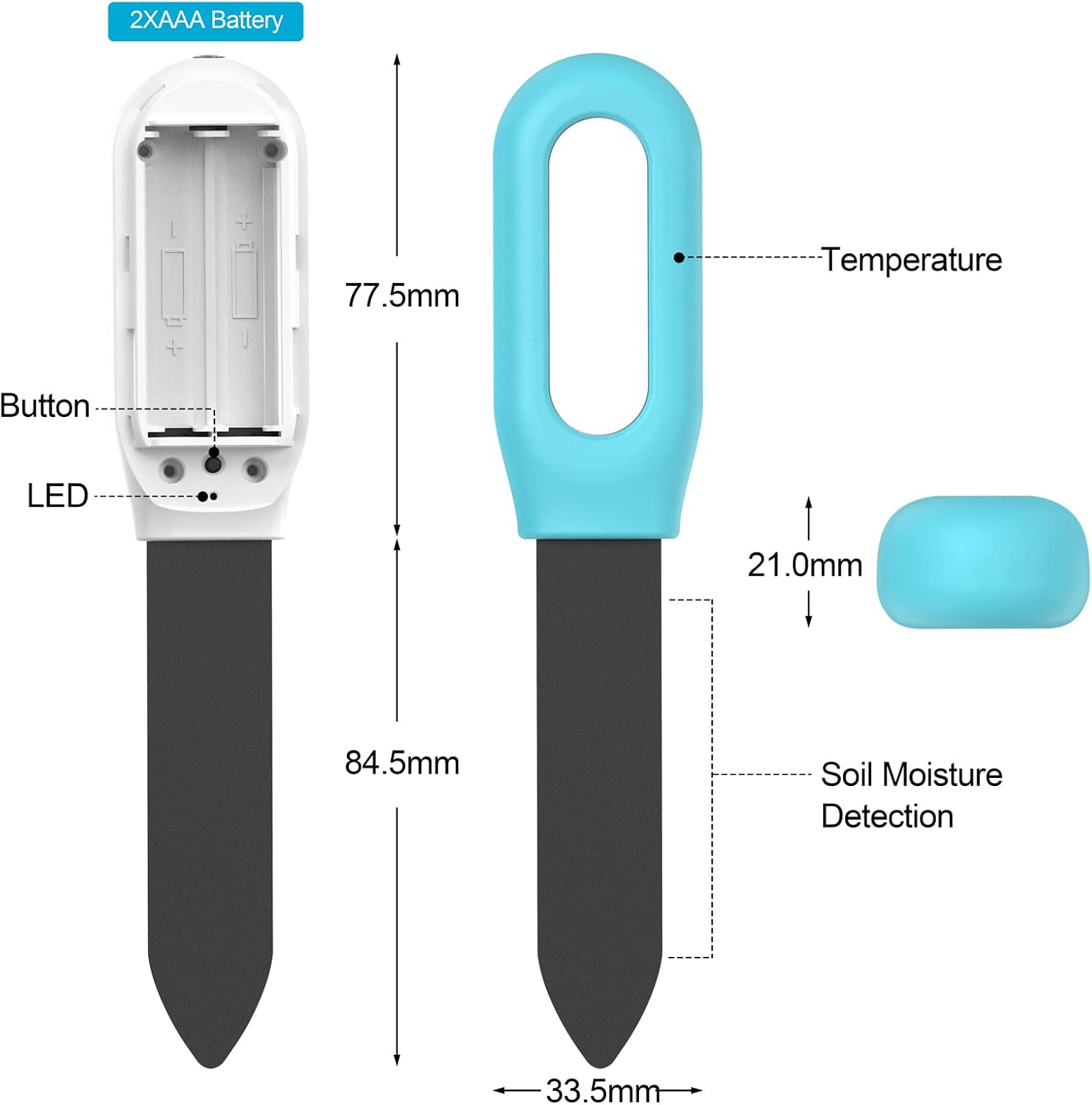 Tuya Bluetooth Zigbee Smart So - Smart Garden Moisture Sensor review and price