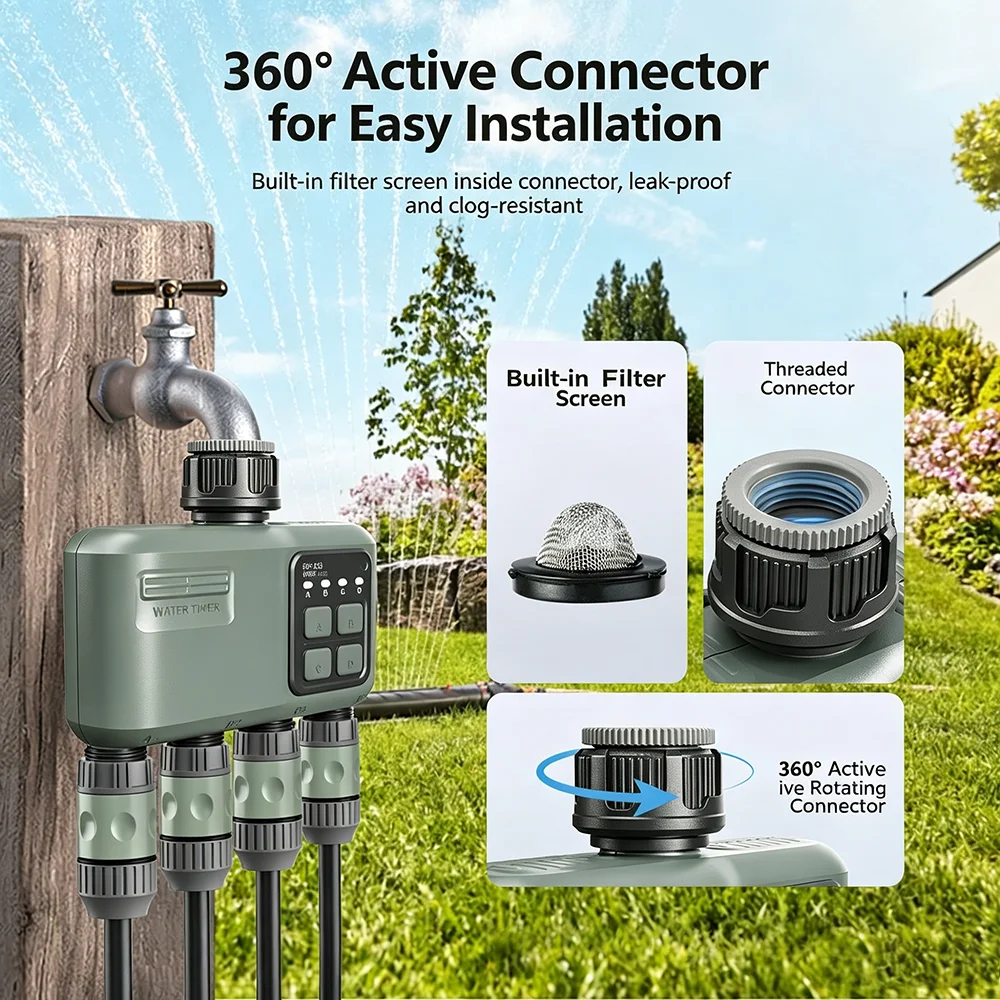 WiFi RF433 Smart Garden Sprink - Wifi Irrigation Timer review and price