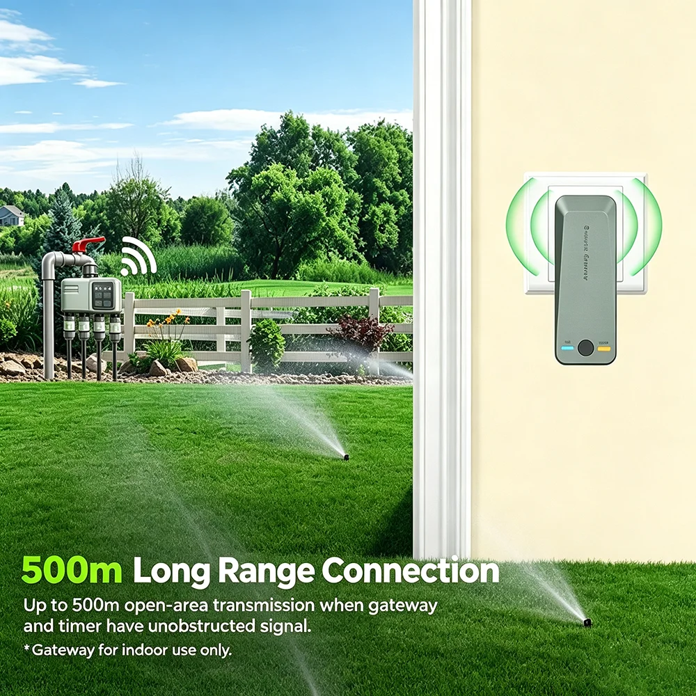 WiFi RF433 Smart Garden Sprink - Wifi Irrigation Timer review and price