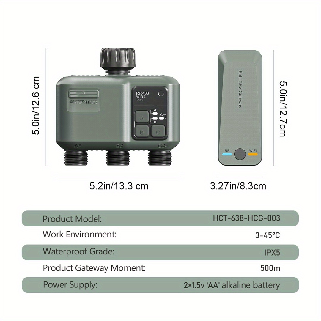 Eshico Smart Sprinkler Timer:  - Wifi Irrigation Timer review and price