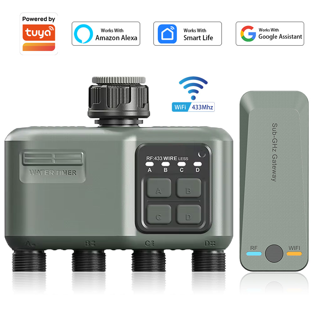 4 Outlet Programmable Water Ti - Smart Garden Hose review and price