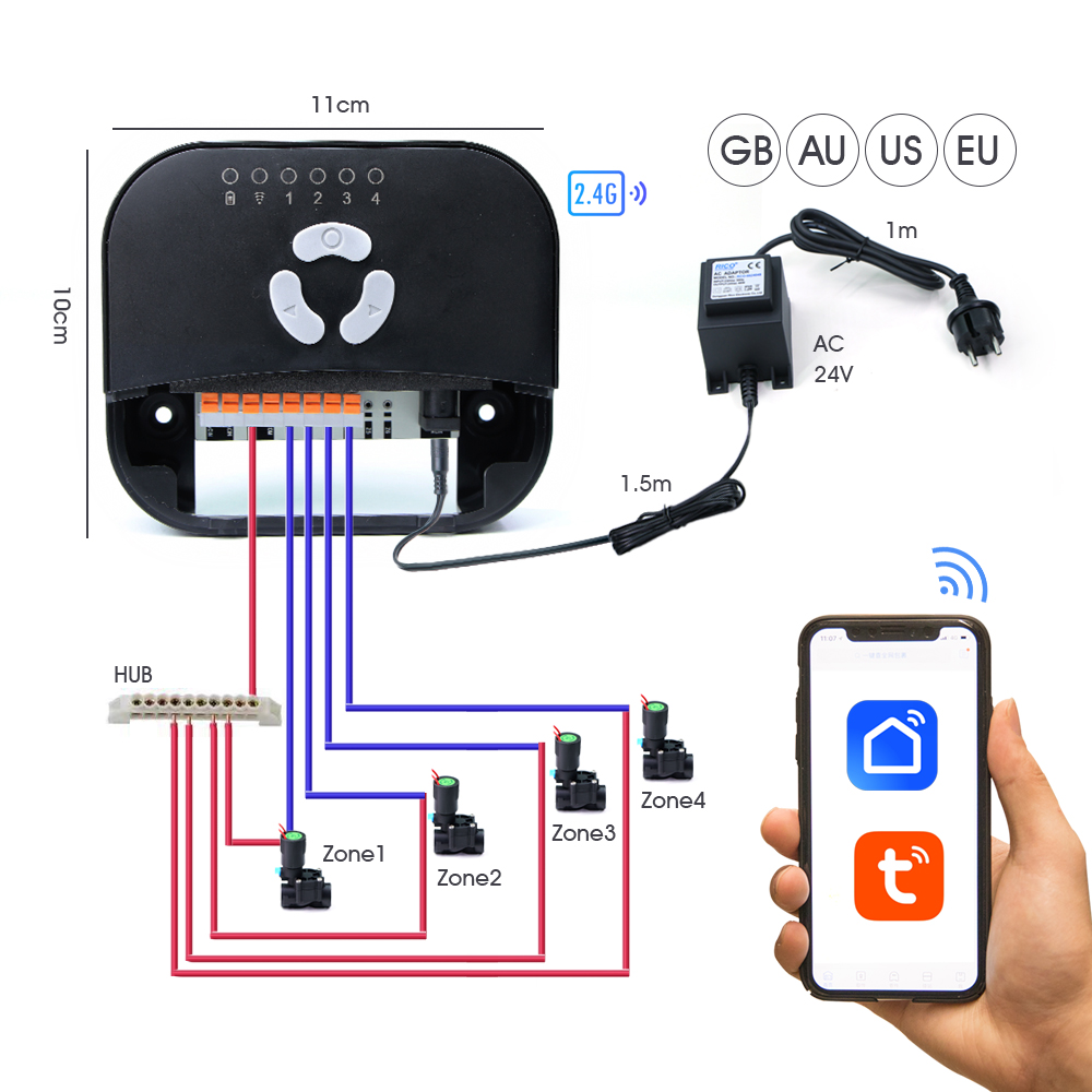 Garden Hose Solenoid Valve Con - Smart Garden Hose review and price